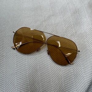 Christian Dior Sunglasses Aviators in Gold